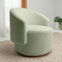 Ver imagem 1 de Poltrona Decorativa Orgânica Espanha Sala e Recepção Bouclê:verde