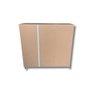 Sapateira em Mdf Multiuso Organizador 30cm Branco Amadeirado - 4