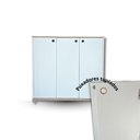 Ver imagem 2 de Sapateira em Mdf Multiuso Organizador 30cm Branco Amadeirado