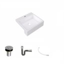 Ver imagem 1 de Kit Cuba XQ395 Válvula Click 1 Polegada B Sifão Cromado Flexível Compace