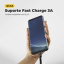 Ver imagem 3 de Cabo Dual Shock Type C / Tipo C / Usb C - Preto - 1,2m - Gshield