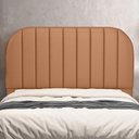 Ver imagem 1 de Cabeceira Cama Box Queen Estofada Orgânica 160cm Alice W01 Couríssimo Mocca - Lyam Decor