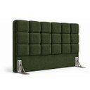 Ver imagem 3 de Cabeceira Cama Box Casal 138cm Estofada Bouclé Boss:Verde
