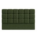 Ver imagem 4 de Cabeceira Cama Box Casal 138cm Estofada Bouclé Boss:Verde