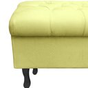 Ver imagem 2 de Recamier Bau Bia 80cm Suede Amarelo - Dominic Decor