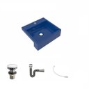 Ver imagem 2 de Kit Cuba XQ395 Válvula Click 1 Polegada G Sifão Cromado Flexível Compace