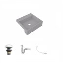 Ver imagem 2 de Kit Cuba XQ395 Válvula Click 1 1/2 Polegada Sifão PVC Flexível Compace