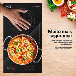 Cooktop de Indução 2 Bocas EOS Freezone 3500W ECI02EPF 220V - 4