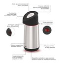 Ver imagem 2 de Garrafa Térmica Tramontina Exata em Aço Inox com Ampola de Vidro 1,8 L