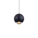 Ver imagem 1 de Lustre Pendente Nordecor Muna 2700 Preto Led Bivolt Preto 2700