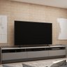 Rack para TV Sublime 220 Cinza Off White - Gelius - 1