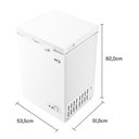 Ver imagem 5 de Freezer e Conservador Horizontal Hq 100 Litros Branco Bd-100q 220v