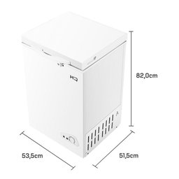 Freezer e Conservador Horizontal Hq 100 Litros Branco Bd-100q 220v - 5