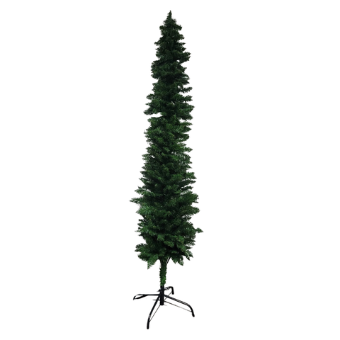 Arvore de Natal 2,1m Boston Slim 460 Tips C/base Metal 49465