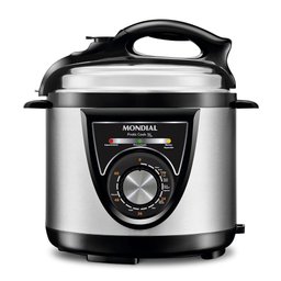 Panela De Pressão Elétrica Mondial Cook Pe-34 220v-preto/inox - 1