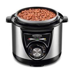 Panela De Pressão Elétrica Mondial Cook Pe-34 220v-preto/inox - 2
