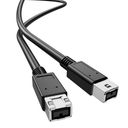 Ver imagem 1 de Cabo Firewire 800 9 Pinos - 9 Pinos 70cm Blindado Ieee 1394b
