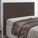 Ver imagem 3 de Cabeceira Box Casal 1,40cm Ferrara Italian Flex Courino Marrom