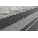 Ver imagem 5 de Conjunto Cama Box Casal c/ Molas Ensacadas Alpine Branco 138x188x65