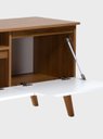 Ver mais imagens de Rack para TV com Painel e Prateleira 180cm Retro MDF Freijó Dallas - On Móveis
