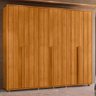 Guarda Roupa Casal Volpi Ripado 6 Portas Cinamomo - Madetec - 2