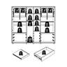 Guarda Roupa Casal Volpi Ripado 6 Portas Cinamomo - Madetec - 5