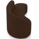 Ver imagem 7 de Sofá 4 Lugares para Sala 220cm Orgânico Wendi Suede Marrom I01 - Mpozenato