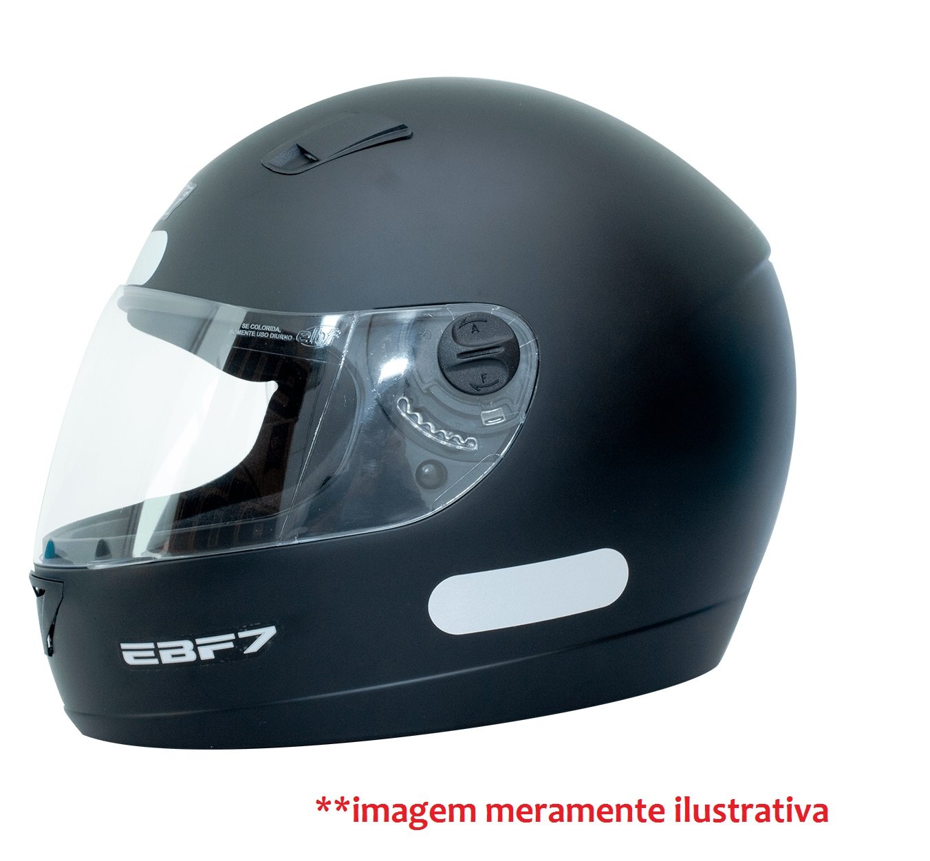 Viseira para Capacete Ebf Modelo New Ebf 7 E31 Fumê Escura - 10