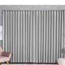 Ver imagem 2 de Cortina Blackout Tecido 2.80m X 2.50m para Trilho Suíço Sala Quarto:gelo