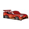 Cama Design Carro Solteiro com Colchão D20 Alta Qualidade:vermelho - 6