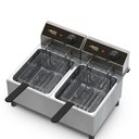 Ver imagem 4 de Fritadeira de Mesa 2 Cubas de 15cm e 9 Litros 220v