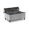 Fritadeira de Mesa 2 Cubas de 15cm e 9 Litros 220v - 1