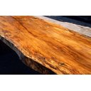 Ver imagem 3 de Mesa de Jantar Rústica Maciça em Madeira Plátano 200x90 - Mesa para 8 Pessoas