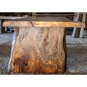 Ver imagem 5 de Mesa de Jantar Rústica Maciça em Madeira Plátano 200x90 - Mesa para 8 Pessoas