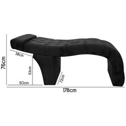 Kit Maca Estética Charme para Cílios + Mocho + Escada + Capa Veludo Cor:veludo Preto - 8