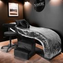 Ver imagem 1 de Kit Maca Estética Charme para Cílios + Mocho + Escada + Capa Veludo Cor:veludo Preto