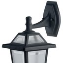 Ver imagem 6 de Kit 3 Arandelas Luminárias de Parede Pretas Retro Vintage Colonial 39cm Externa 384