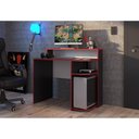 Ver imagem 2 de Mesa Gamer com Suporte para Cpu Multimóveis Cr25237 Preto