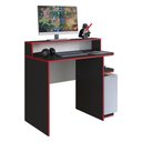 Ver imagem 1 de Mesa Gamer com Suporte para Cpu Multimóveis Cr25237 Preto