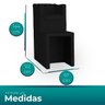 Kit Pedicure Cadeira Poltrona Escada Completo Corano Preto - 7