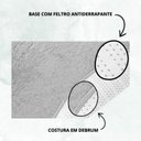 Ver imagem 5 de Tapete Macio Peludo 1,00m Redondo Cinza