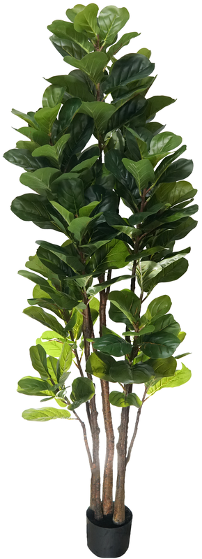 Planta Artificial Ficus Lyrata Grande Toque Real 1,85mt - 1