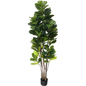 Planta Artificial Ficus Lyrata Grande Toque Real 1,85mt