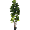 Planta Artificial Ficus Lyrata Grande Toque Real 1,85mt - 1