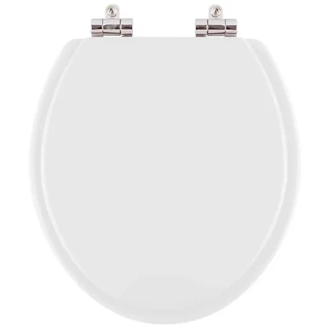 Assento Sanitário Poliéster Soft Close Gardenia Branco para vaso Mari