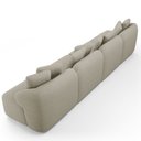 Ver imagem 7 de Sofá 4 Lugares para Sala de Estar Living 308cm Arlo F04 Linho Bege - Lyam Decor