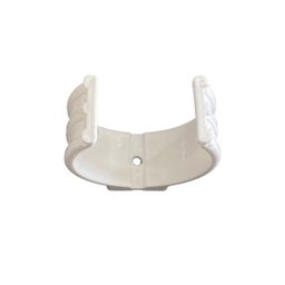 Kit 4 Abraçadeira Impacto Cano Tubo 100mm 4'' Branca Estrela - 4