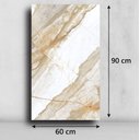 Ver imagem 6 de Placa Revestimento Flexível Mármore Grande de Parede Decorativo Lavável - Autocolante