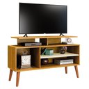 Ver imagem 6 de Rack Bancada para Tv de até 42 2 Prateleiras Lynne Naturale/off White