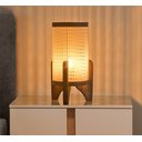 Ver imagem 1 de Abajur de Mesa Ravely Luminária Estilo Minimalista Japandi